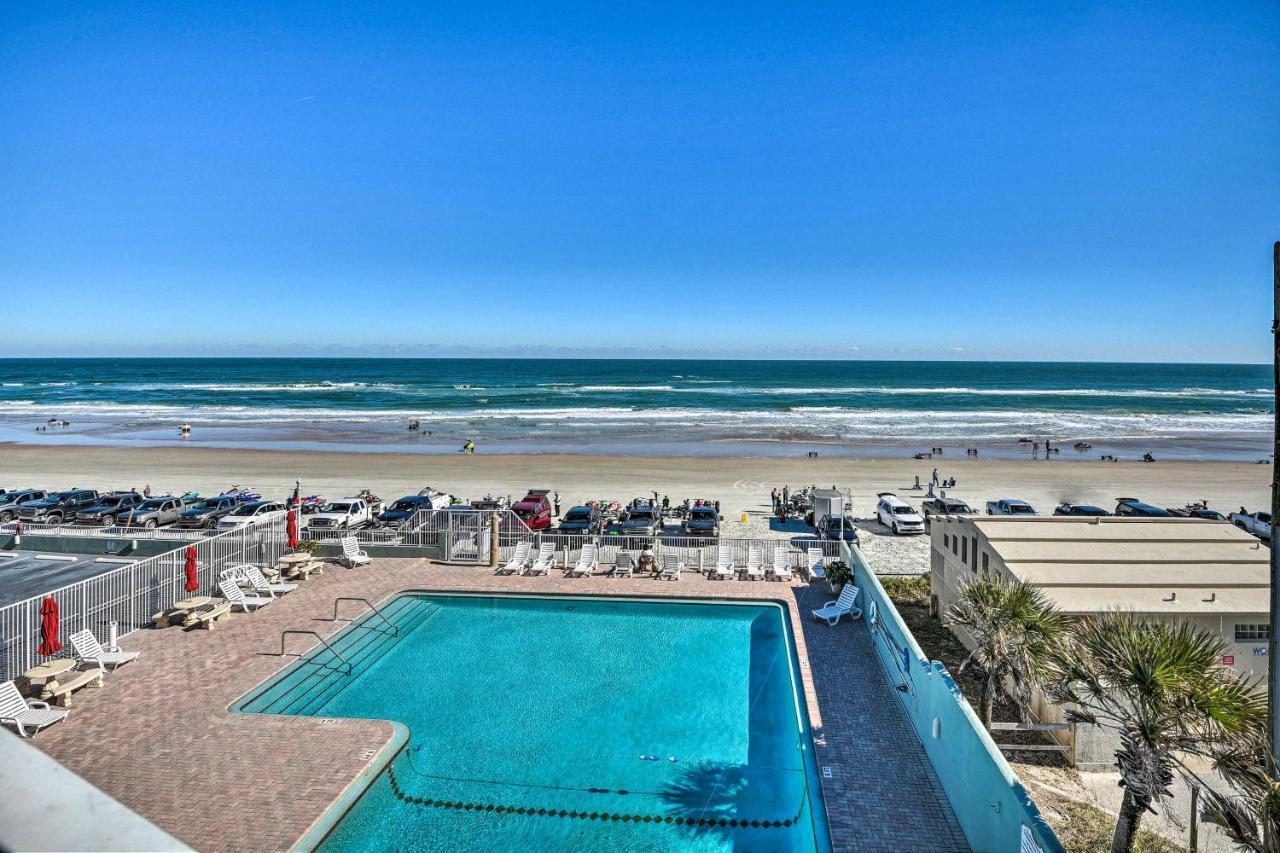 Oceanfront Daytona Beach Condo With View Exteriör bild
